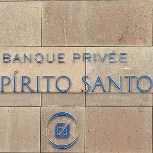 File picture of the Swiss headquarters of Banque Privee Espirito Santo SA in Pully