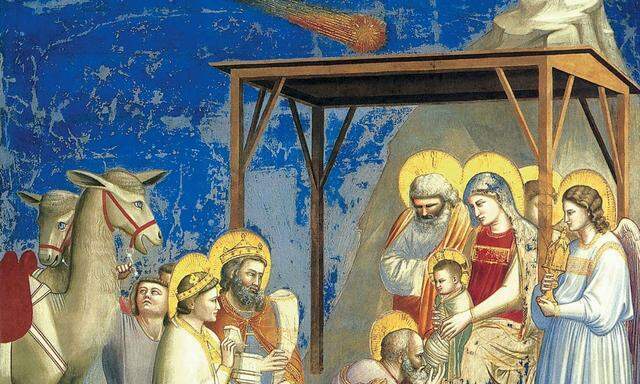 Die Sichtung des Halleyschen Kometen im Jahr 1301 inspirierte den florentinischen Maler Giotto di Bondone dazu, in einer „Anbetung der Könige“ den Stern von Bethlehem als Kometen zu malen. Nach ihm hieß 1985 die Sonde Giotto, die zu ebendiesem Kometen geschickt wurde.