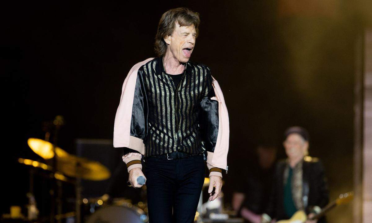 Mick Jagger begab sich Donnerstag-Nacht auf Sightseeing-Tour in Wien.