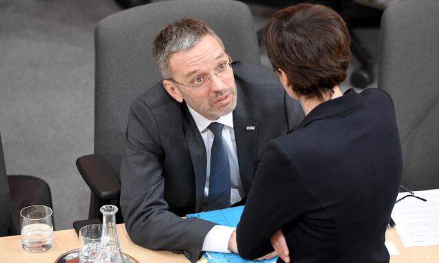 Herbert Kickl (FPÖ) und SPÖ-Chefin Pamela Rendi-Wagner