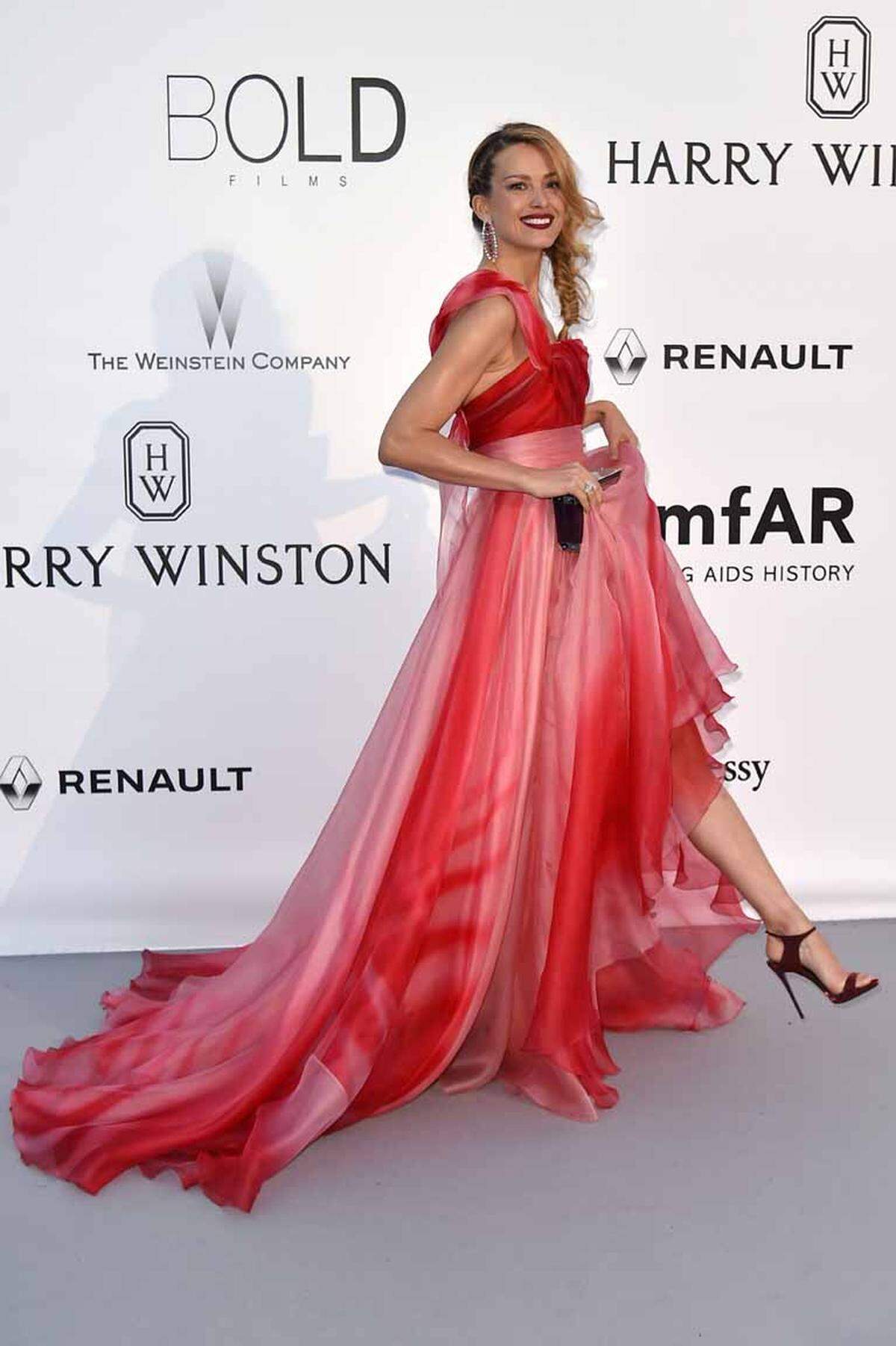 Petra Nemcova in Georges Chakra.