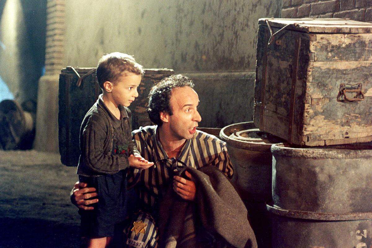 "Das Leben ist schön" (La vita e bella), 1997, Italien  Regie: Roberto Benigni  Einspielergebnis (USA): 57,56 Millionen Dollar