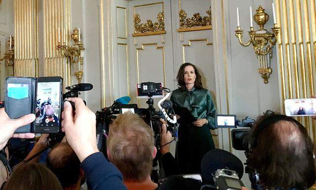 FILE PHOTO: Sara Danius, Permanent Secretary of the Swedish Academy, announces the winner of the Nobel Prize in Literature 2017 in Stockholm