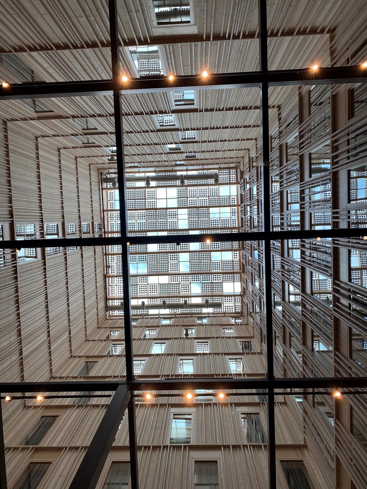 Mittels BIM (Building Information Modeling) soll künftig auch die Belichtung etwa dieses Lichtschachts genau geplant werden können.