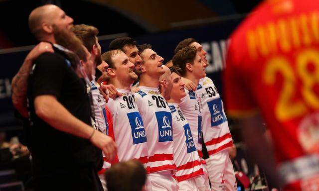 Österreichs Handballer überzeugten in der Vorrunde nicht nur spielerisch, sondern auch körperlich.