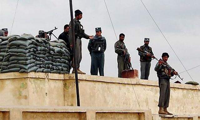 AFGHANISTAN POLICE SECURITY