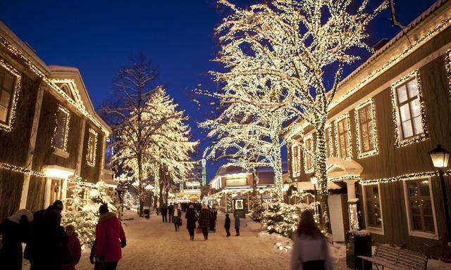 Anfang 2000 entstand die Idee, einen Lichterweg ins Leben zu rufen und in Liseberg weihnachtliches Flair zu verbreiten.