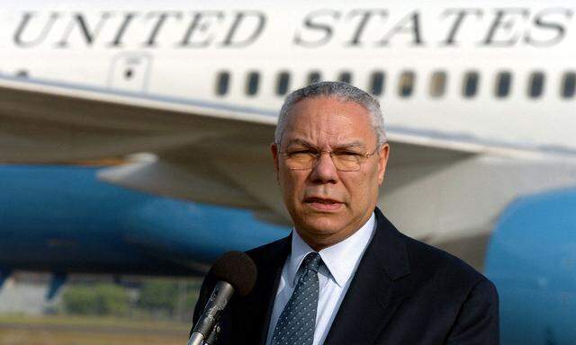 Colin Powell auf einem Archivbild im Jänner 2005.