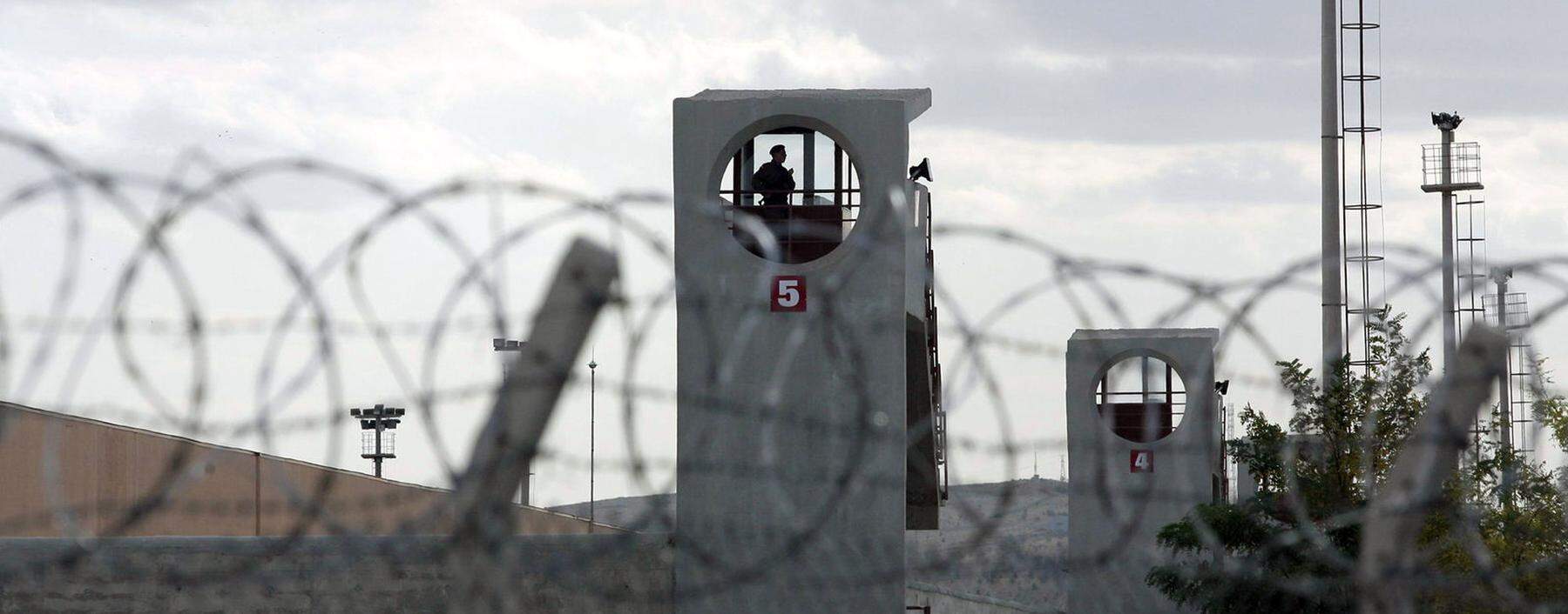 Das Sincan-Gefängnis nahe Ankara, Haftanstalt für Schwerverbrecher, politische Gefangene und Angehörige militanter Organisationen.