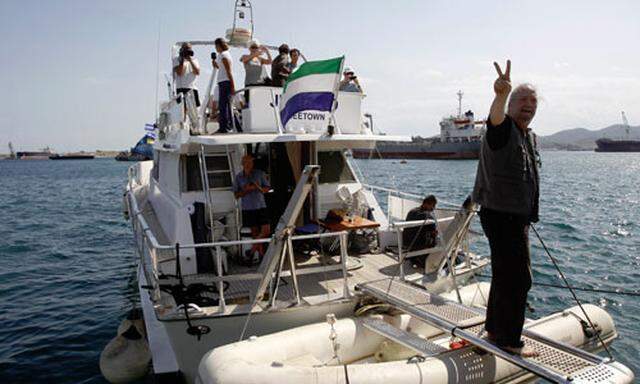 Gaza-Flotte: Französisches Boot vor Kreta gestoppt