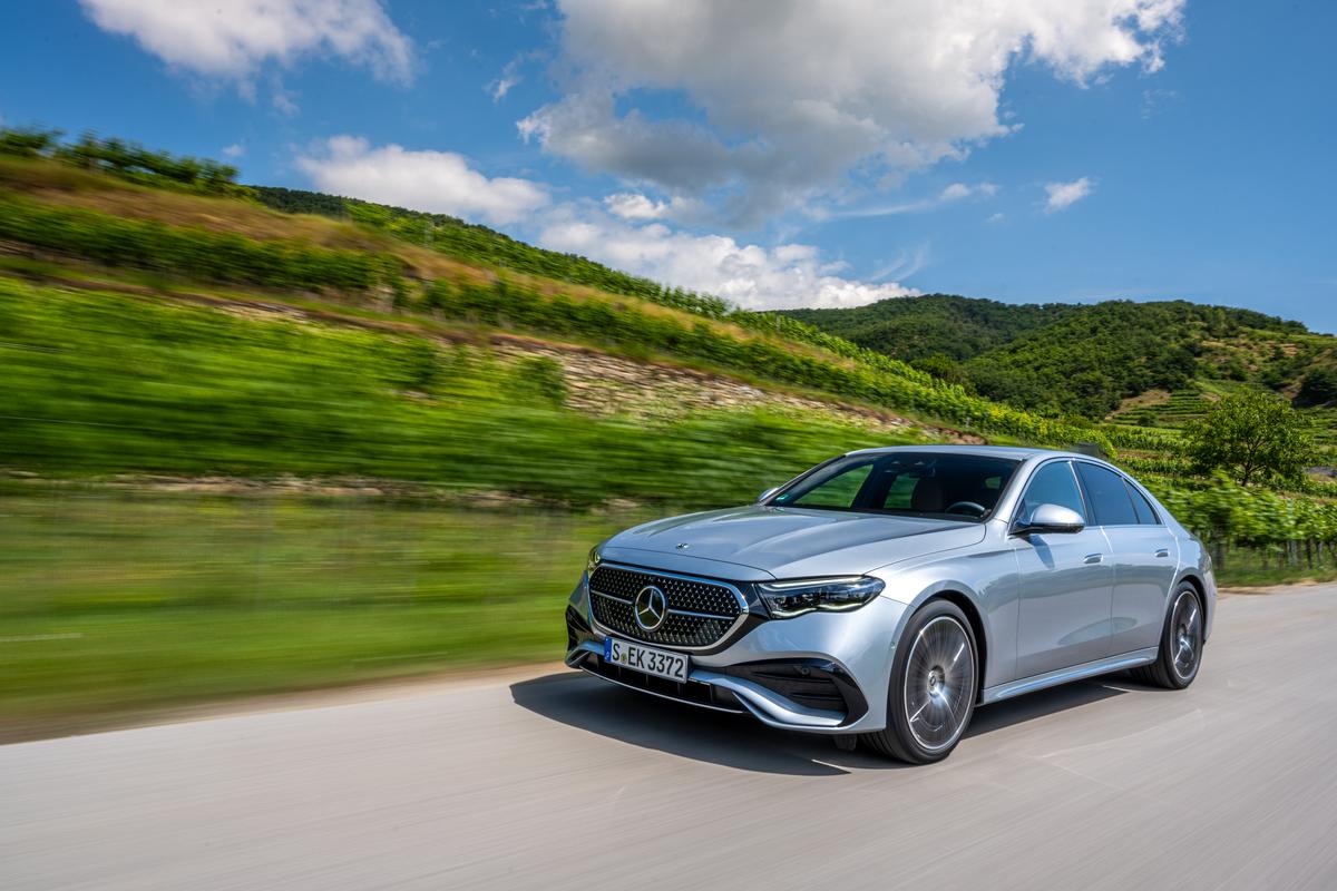 Diesel lebt: Mercedes E 220 d 4Matic mit 197 PS und leicht realisierbaren fünfeinhalb Litern Verbrauch auf 100 km.