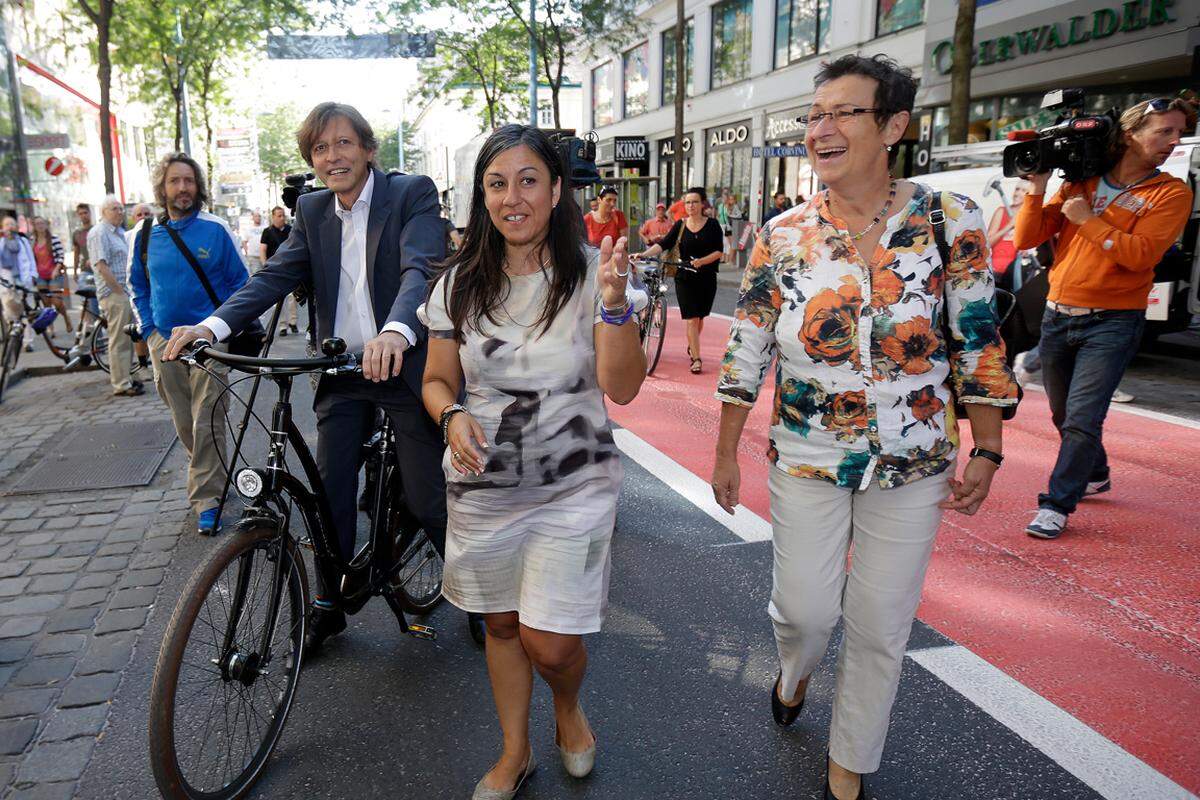  "Ich bin immer eine Rot-Grün-Fanatikerin gewesen." Renate Kaufmann, SPÖ-Bezirksvorsteherin von Wien-Mariahilf, bleibt Fußgängerzone und Grünen treu.