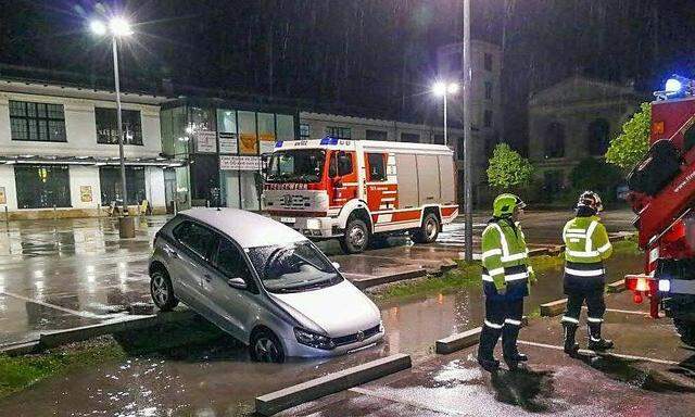  Feuerwehreinsatz in Neunkirchen.