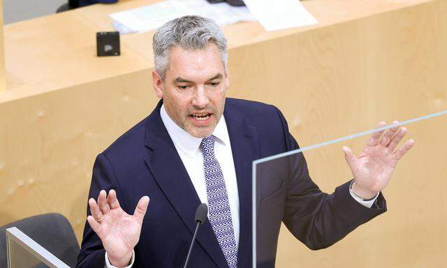 Kanzler Karl Nehammer, ÖVP