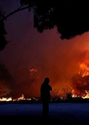 Brände in Griechenland.