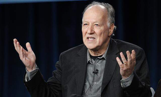 Herzog answers a question during the panel for the Discovery Networks documentary series ´On Death Row´ at the Television Critics Association winter press tour in Pasadena