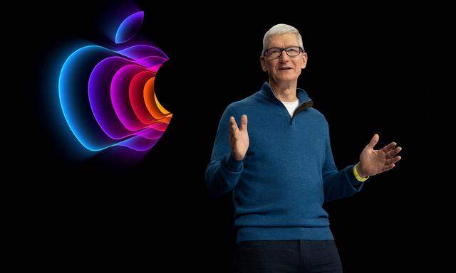 Tim Cook beließ es bei einem Fashion- Statement zum Ukraine-Krieg.