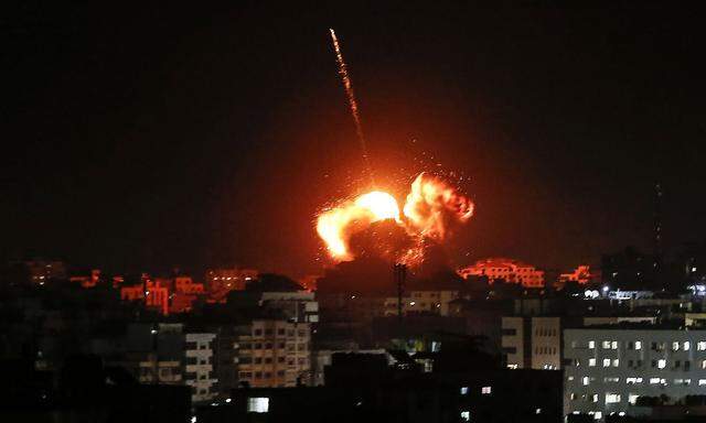 Explosion in Gaza-Stadt