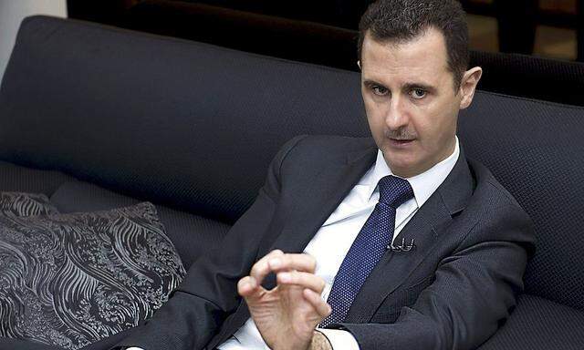 Archivbild von Syriens Präsidenten Bashar al-Assad.