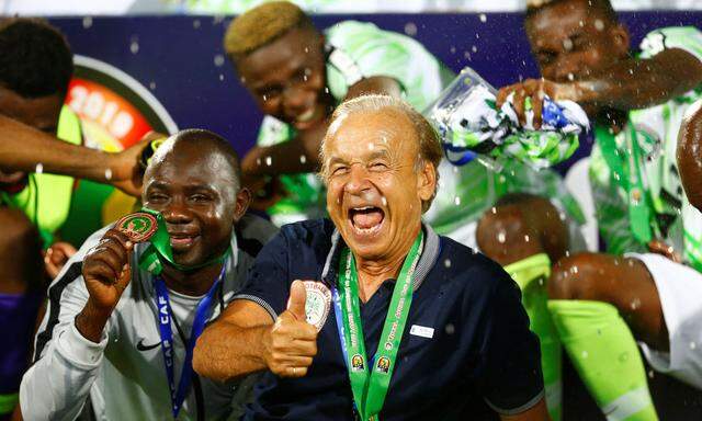 Gernot Rohr führte Nigeria zur WM 2018 und beim Afrika-Cup 2019 auf Platz drei.
