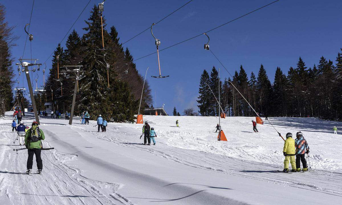 Am westlichen Rand von Liesing, in Breitenfurt, liegt ebenfalls ein kleines Skigebiet, der Skilift Breitenfurt. Am Freitag und Samstag ist die 465 Meter lange Doppelschleppliftanlage bis 20 Uhr in Betrieb und bringt den geneigten Wintersportler auf 475 Meter Seehöhe. Das Angebot gilt allerdings nicht beim aktuellen Tauwetter.