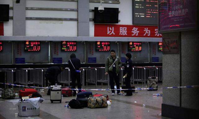 Verletzte und Tote nach Angriff auf chinesischen Bahnhof
