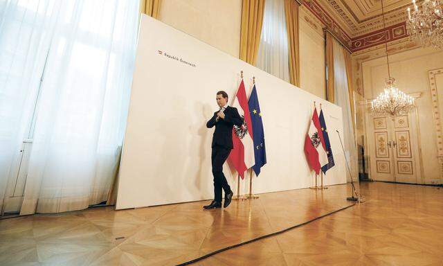 Bundeskanzler Sebastian Kurz (ÖVP) lädt zur Videokonferenz