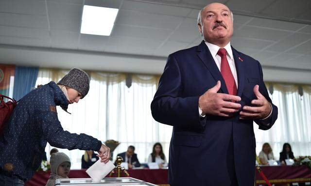 Unregelmäßigkeiten bei Wahlen in Weißrussland