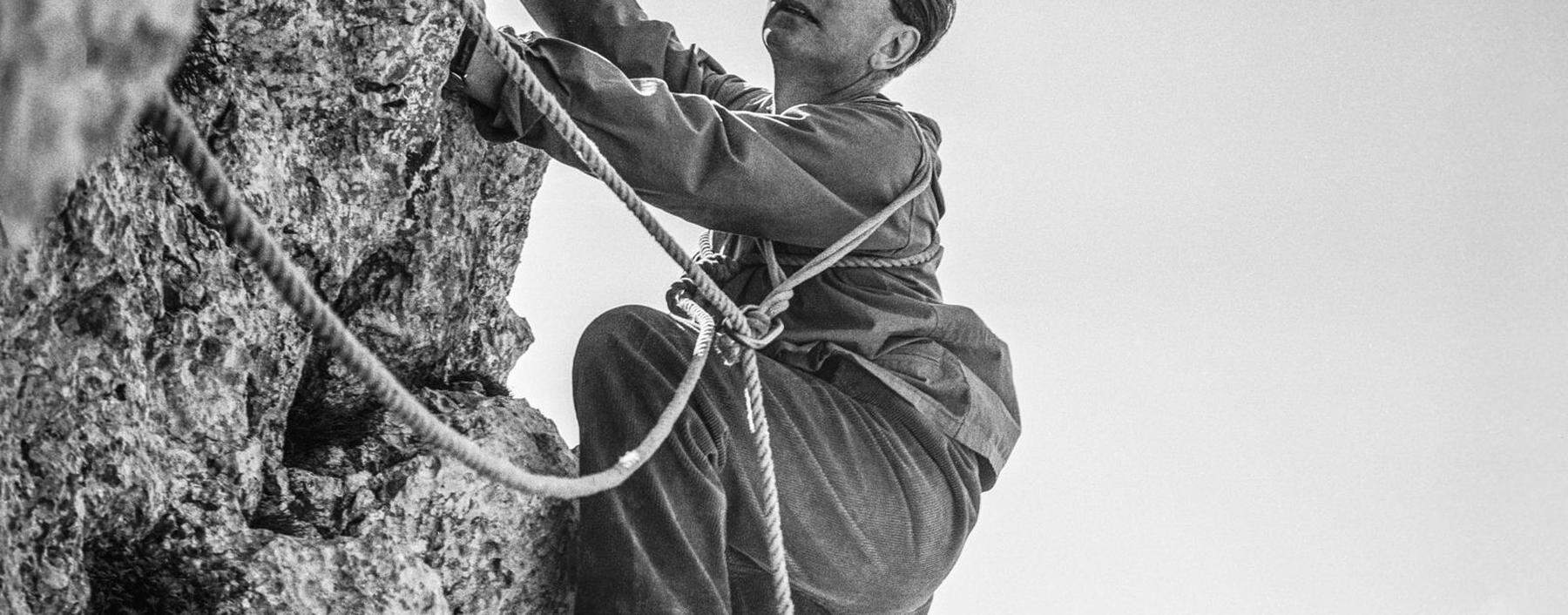 Viktor Frankl, der Begründer der Logotherapie, war ein begeisterter Bergsteiger.
