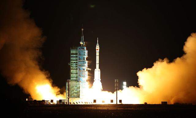 Archivbild. Ende 2011 schoss China das Raumlabor in den Erdorbit.