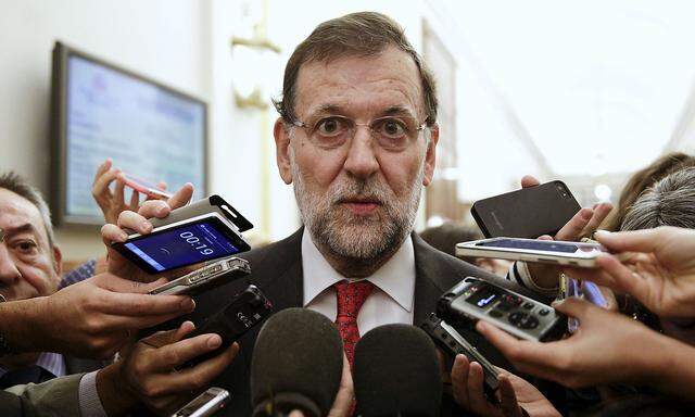 Rajoy im Visier der Korruptionsermittler.