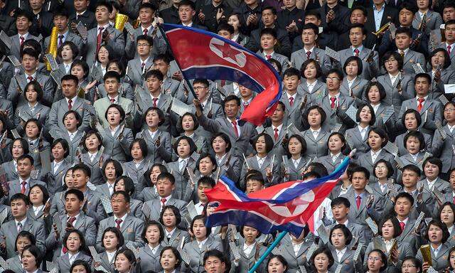 Das abgeschottete Land fiebert dem 105. Geburtstag von Staatsgründer Kim Il-sung entgegen.