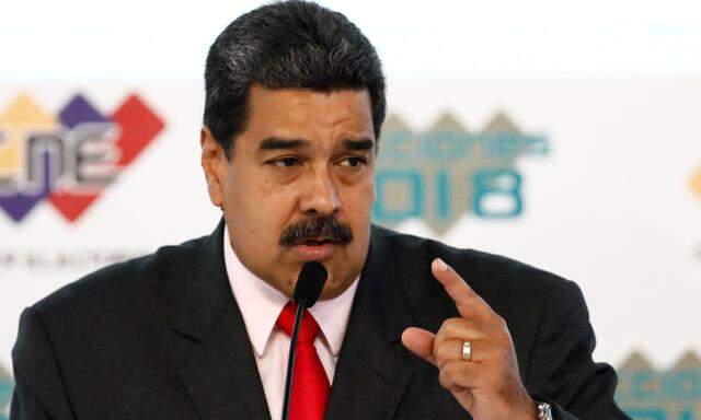 Präsident Nicolas Maduro: "Genug der Verschwörungen"