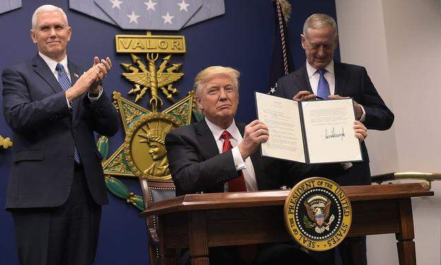 Donald Trumps Executive Order zum "Schutz der Nation".