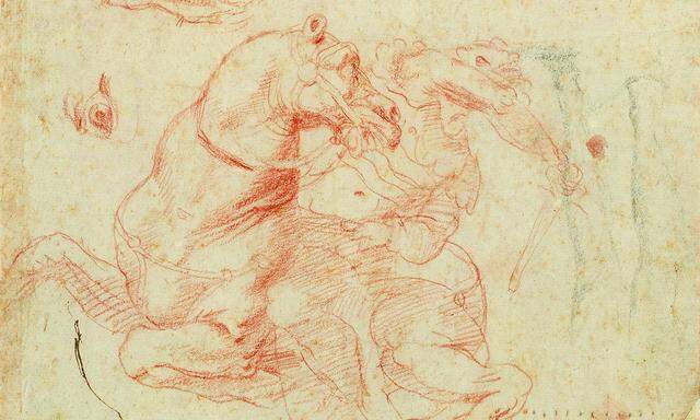 Highlight der Auktionswoche im Oktober ist diese wiederentdeckte Zeichenstudie eines Pferdes mit Reiter von Raffael. 
Dabei handelt es sich um eine der ganz wenigen bekannten Zeichnungen Raffaels aus seiner Spätphase.