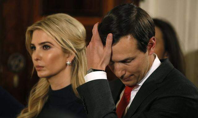 Donald Trumps Powerpärchen: Ivanka Trump und Jared Kushner sind nun offiziell beide Berater des US-Präsidenten.