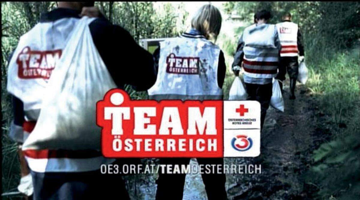 Soziales: "Helfer Team Österreich", Österreichisches Rotes Kreuz &amp; Hitradio Ö3, Ogilvy &amp; Mather