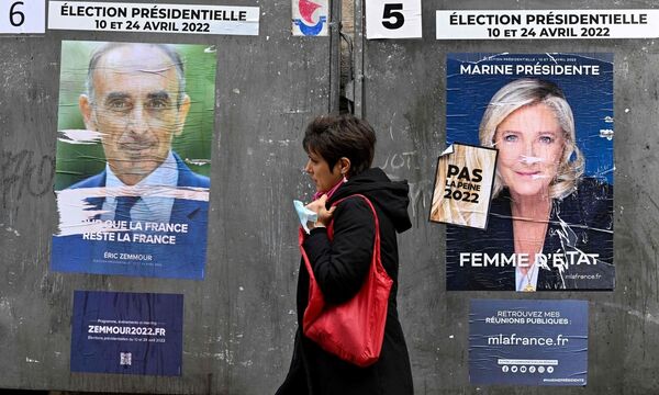 Was machen die Rechtsaußenparteien? Eric Zemmour und Marine Le Pen haben ähnliche Wählergruppen im Visier, können aber persönlich nicht wirklich miteinander.