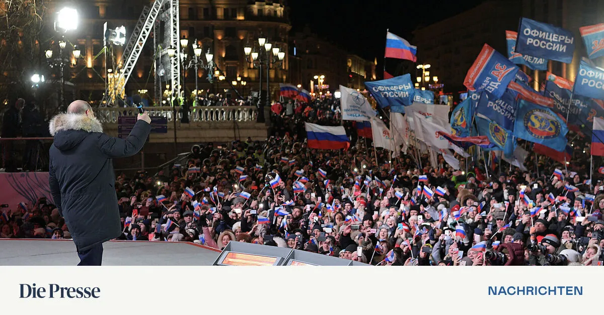 Steht Das Russische Volk Hinter Putin Putin: "Das russische Volk schließt sich um Machtzentrum zusammen