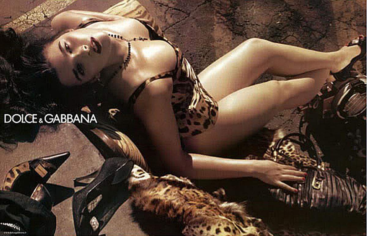 Crystal Renn für Dolce &amp; Gabbana.