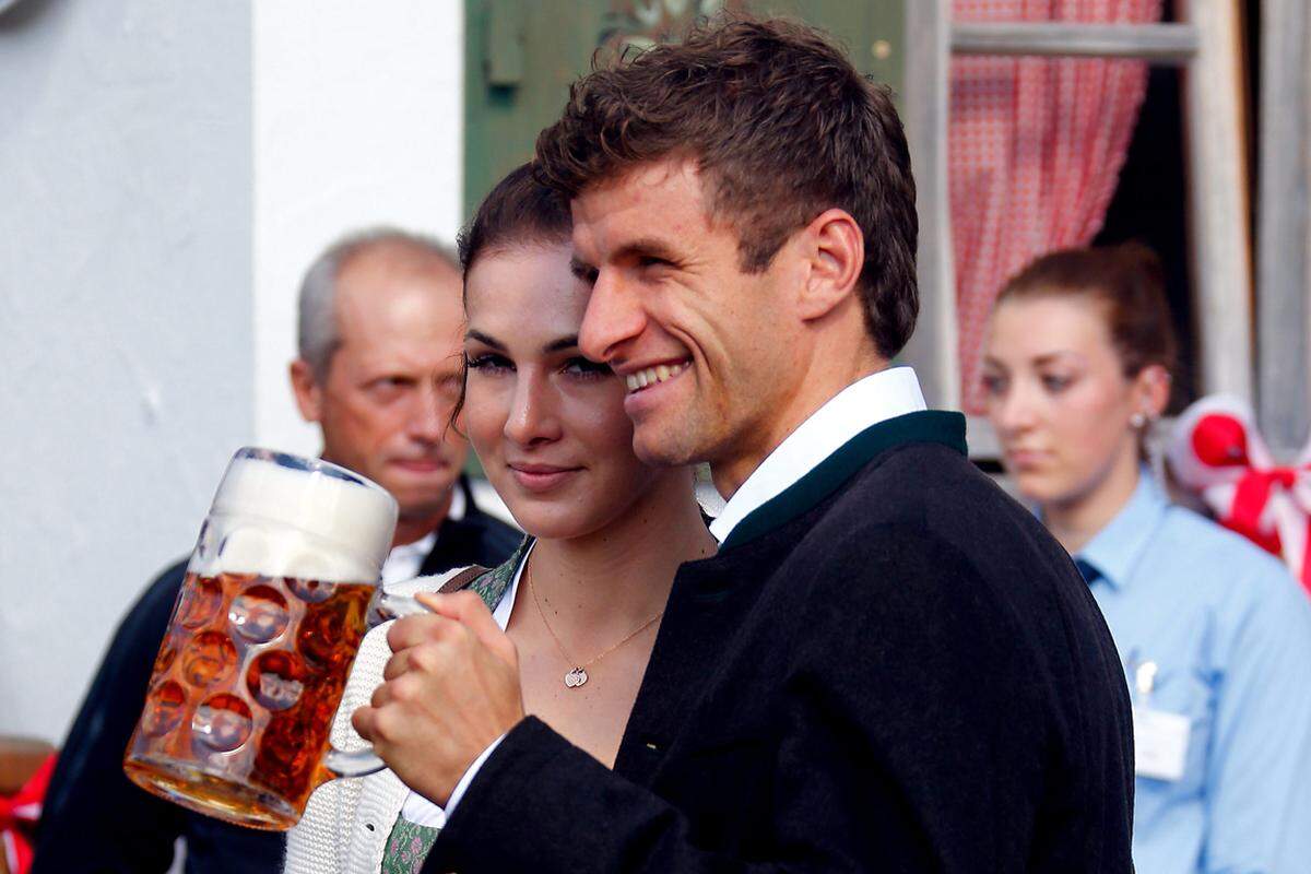 Für Thomas Müller war der Auftritt als echter Münchner ein klares Heimspiel.