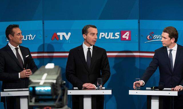 Strache; Kern; Kurz