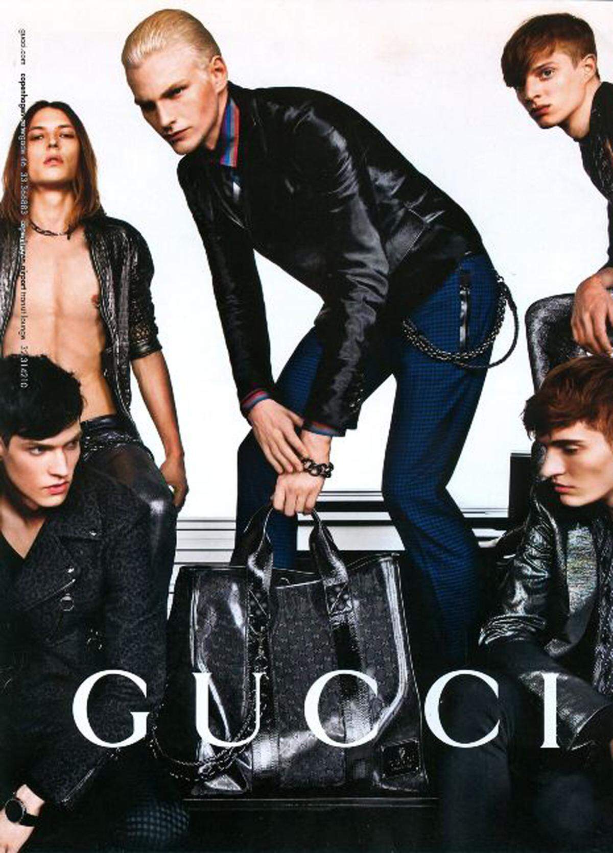 Um es kurz zu machen: Kundenliste ist gleich Modebranchenbibel.  Zu sehen war er schon in Kampagnen von Gucci,...