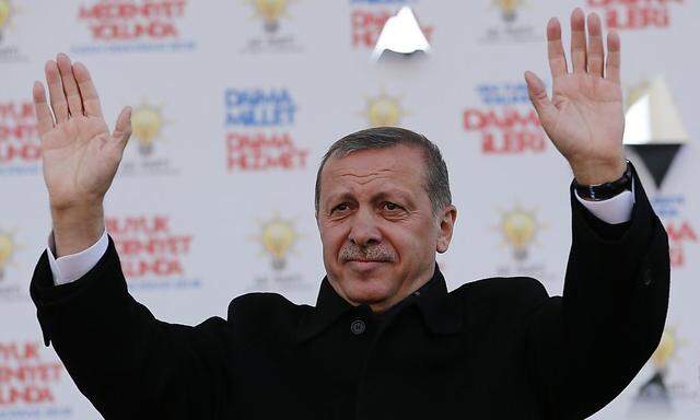 Der türkische Premier Recep Tayyip Erdogan