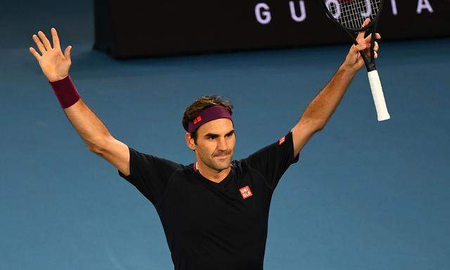 Roger Federer und die Erleichterung nach über vier Stunden Kampf. 