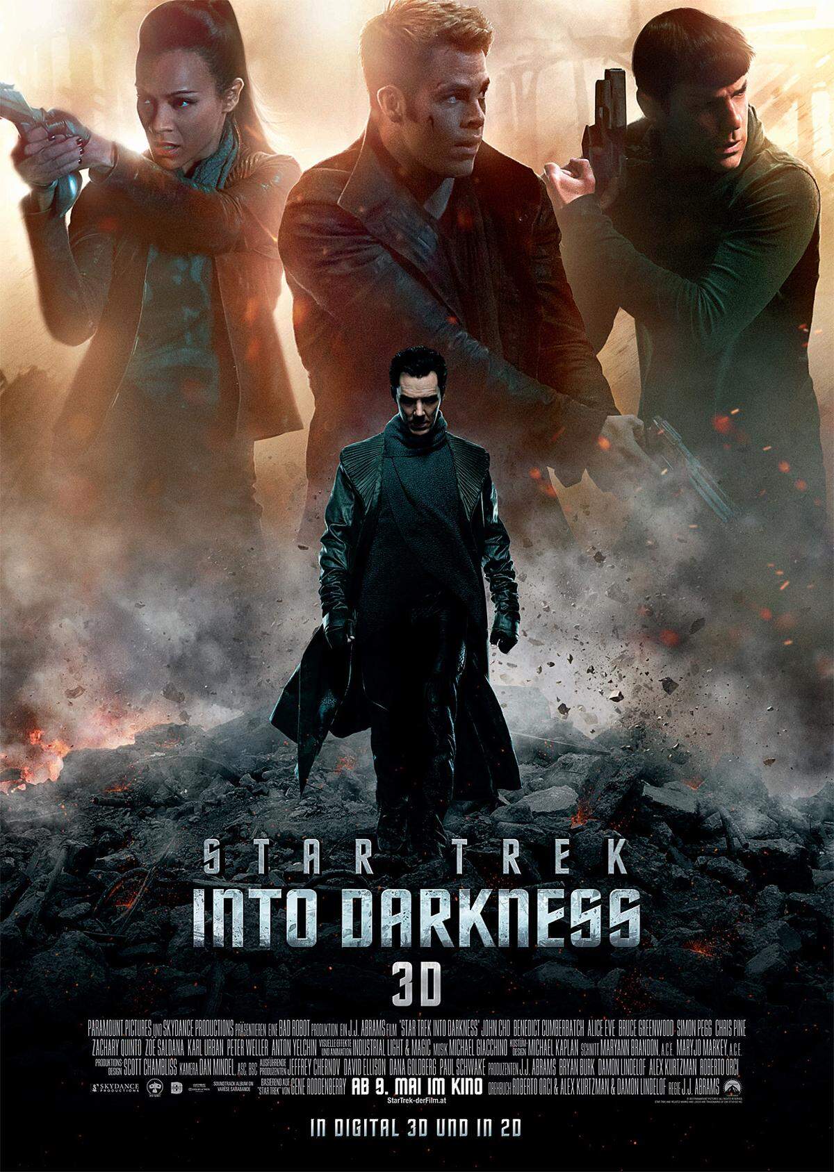 Am 9. Mai kommt "Star Trek Into Darkness", der zwölfte Teil der Weltraumsaga ins Kino. Kurzkritik zu den bisherigen elf Filmen von Wolfgang Greber.