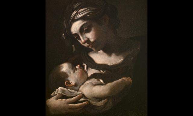 Dorothea Apovnik zeigt bei ihrem Salzburger Messedebüt das Meisterwerk „Madonna und Kind“ von Guercino.