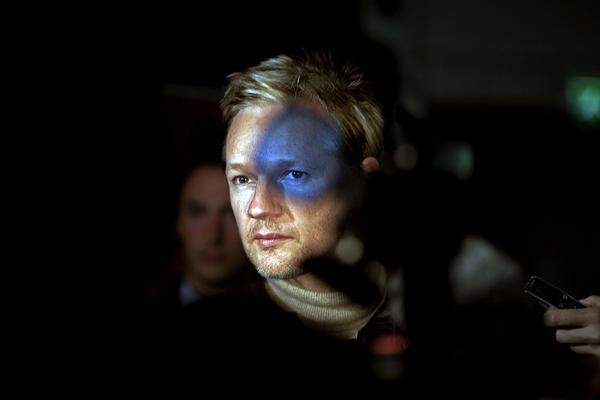 Seamus Murphy, Irland, VII Photo Agency Julian Assange, der Gründer von Wikileaks in London am 30. September