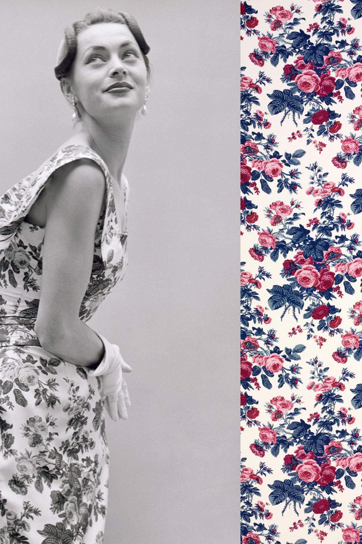 ... Christian Dior und Saint Laurent ließen sich von diesen Textilien inspirieren.