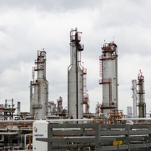 Views Of Oil Refinery